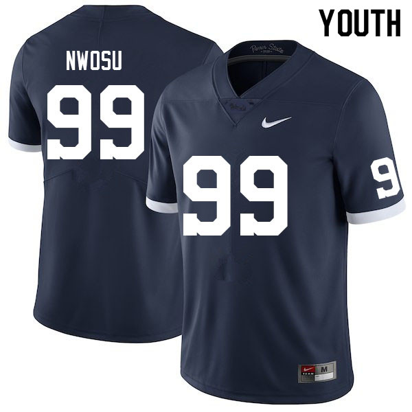 Youth #99 Gabriel Nwosu Penn State Nittany Lions College Football Jerseys Sale-Retro - Click Image to Close